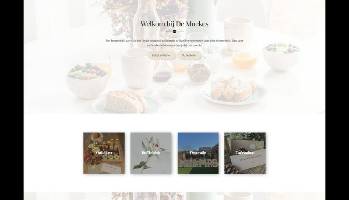 De Moekes - Home - Een project van Nick Suy Webdesign